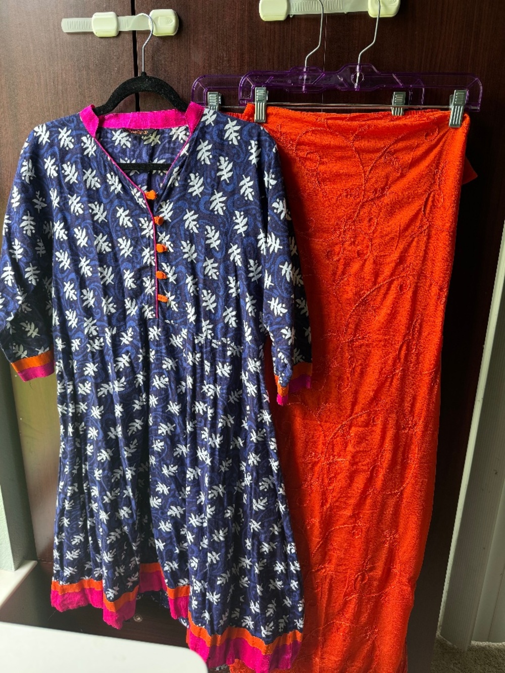 Anarkali Kurti, Palazzo pant, dupatta Set